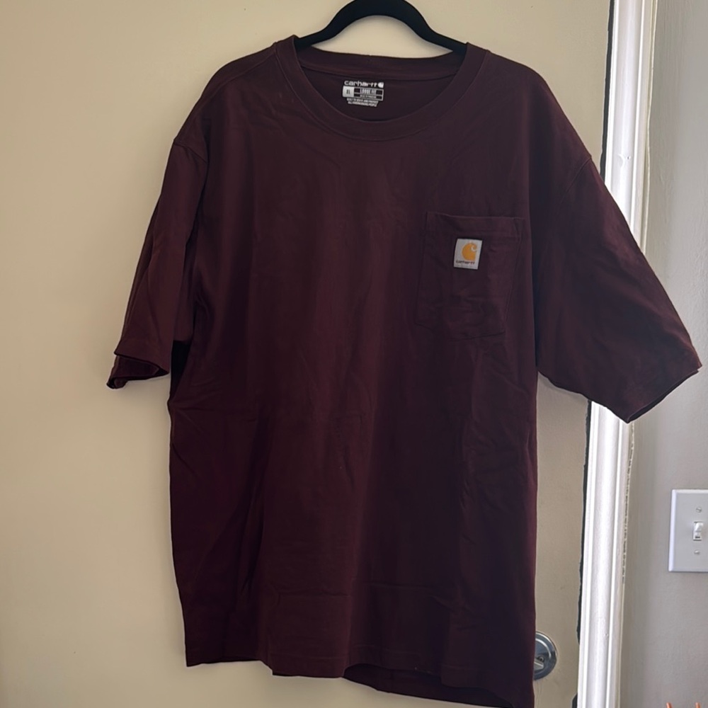 Carhartt Brown Short Sleeve Tee Classic Fit
